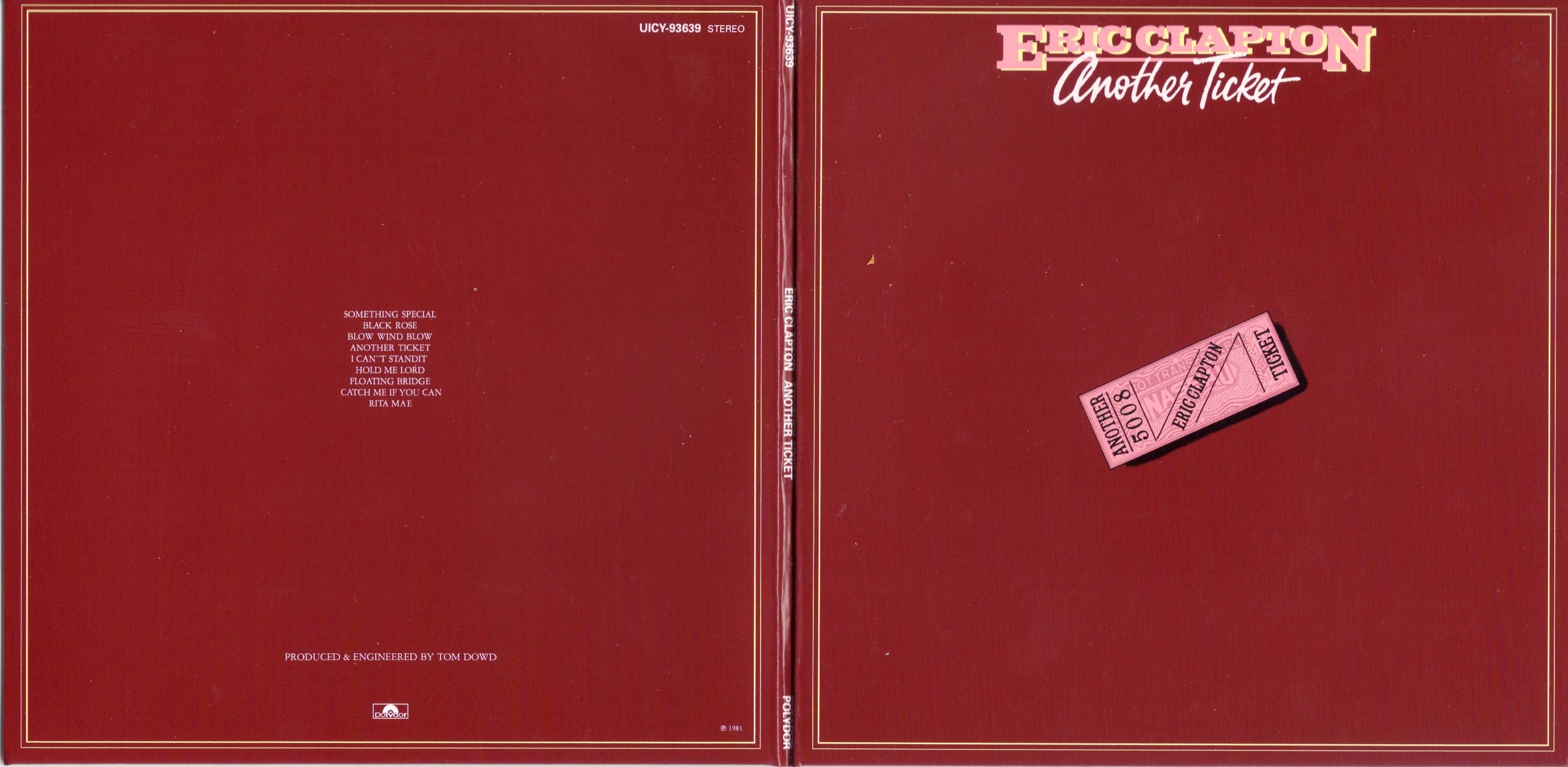 Eric Clapton Another Ticket [vkandak jpn]